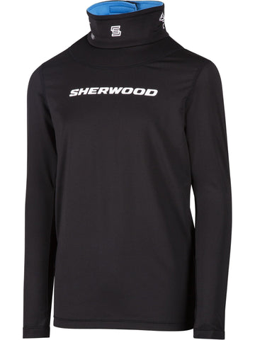 Sherwood T60 Long Sleeve Shirt with Neck Guard Junior