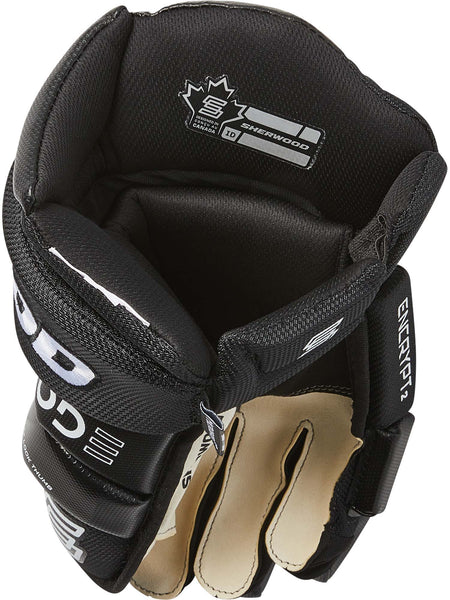 Sherwood CODE Encrypt 2 Junior Hockey Gloves