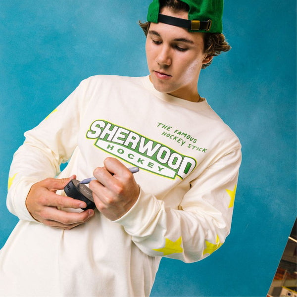 Sherwood Ecru Era Long Sleeve Tee
