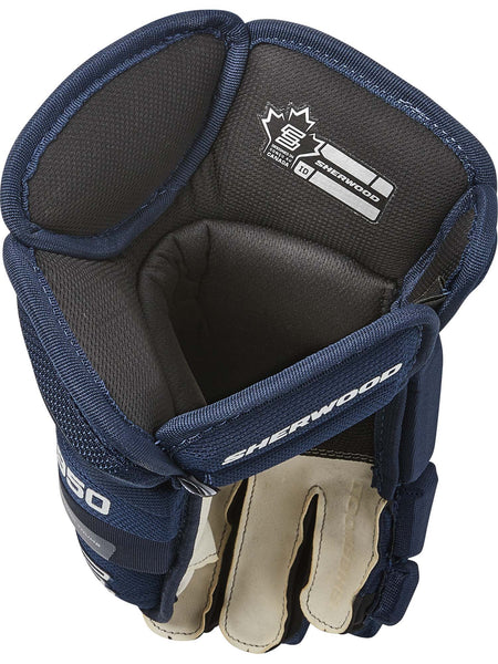 Sherwood HOF 9950 Senior Hockey Gloves