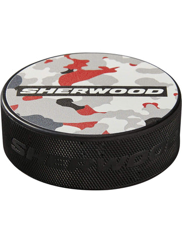 Sherwood x STAPLE 3-pack pucks with stand