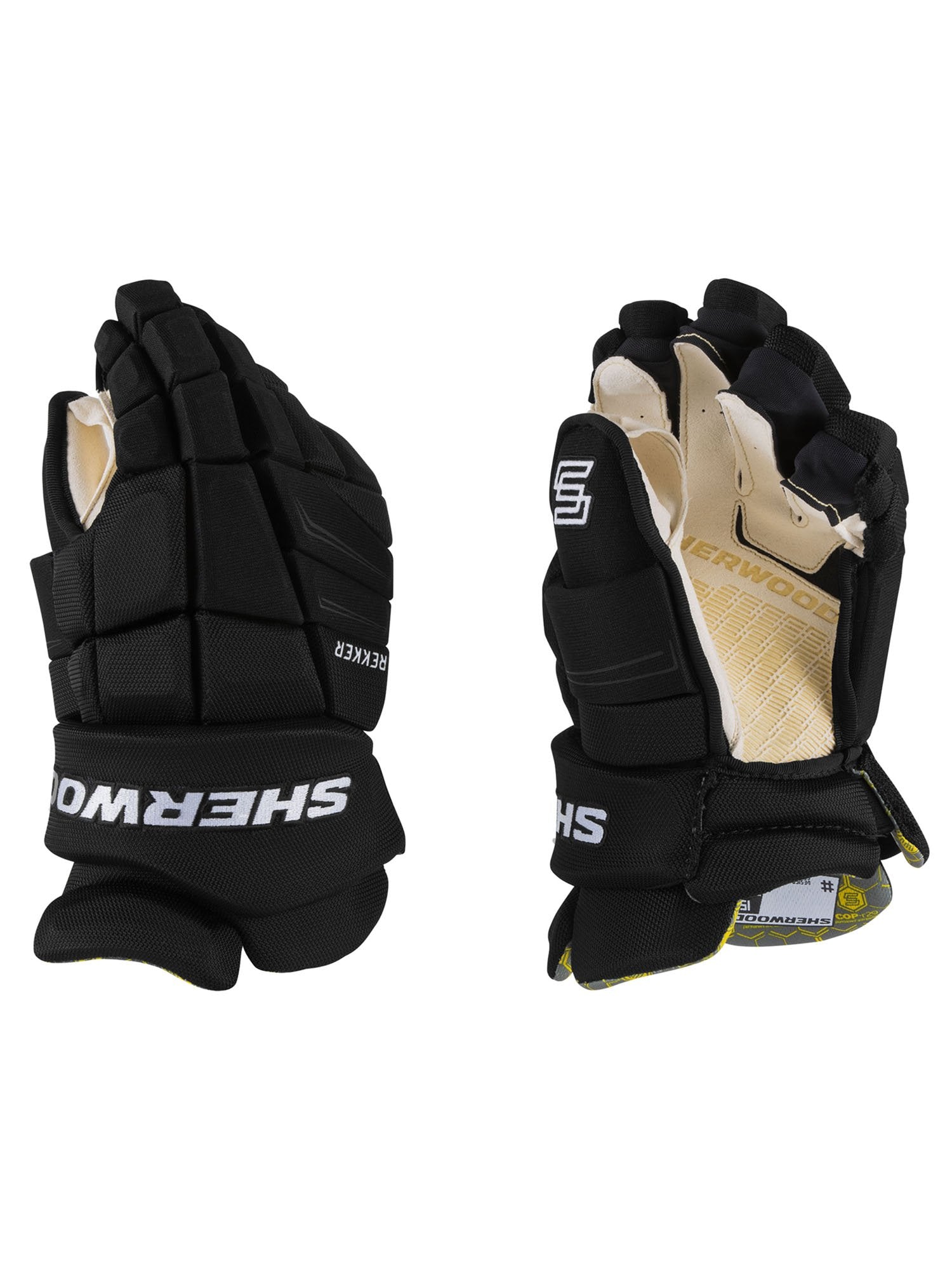 Sherwood Rekker Legend Pro - NHL Pro Stock Glove - Nashville Predators  (Navy/Yellow)