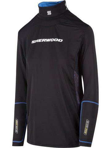 Sherwood T100 Pro Long Sleeve Shirt wih Neck Guard Womens