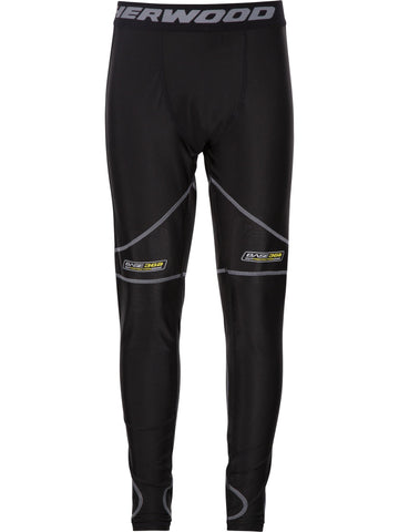 Pantalon avec support athlétique (genou/aine) Sherwood, junior T100 Pro